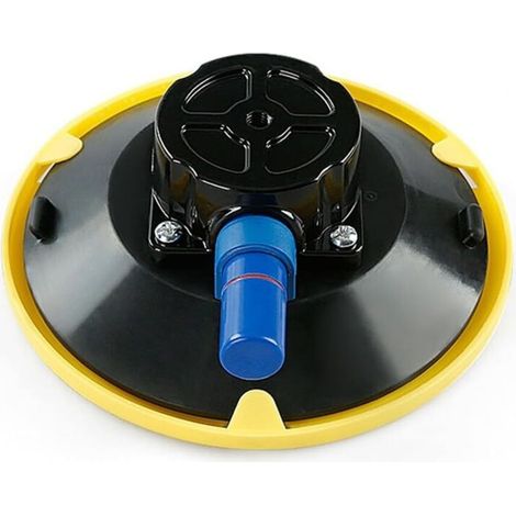 Ventouses à vide puissantes de 15,2 cm, base de montage, pompe à main, ventouse en verre robuste, outils de réparation automatique pour surfaces planes et lisses (1/5)