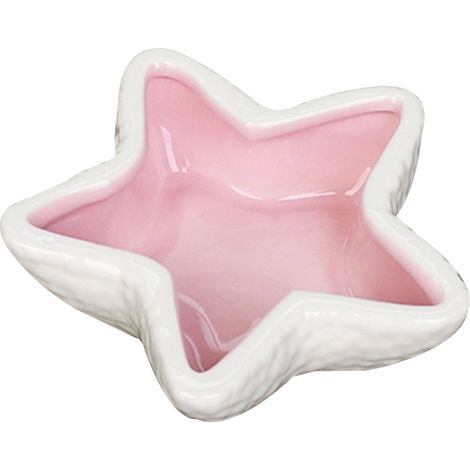 Gamelle en céramique pour hamster, hérisson et chinchilla. Abreuvoir créatif en forme d'étoile de mer. (1/5)