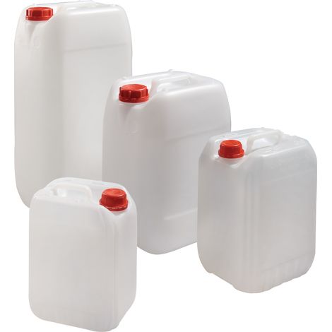 Bidone industriale da 5 litri in PE, omologato UN, H252xL145xP195mm
