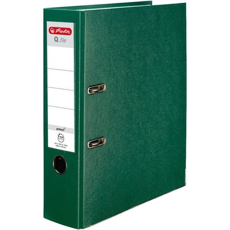 Carpeta Herlitz A4/80 mm verde