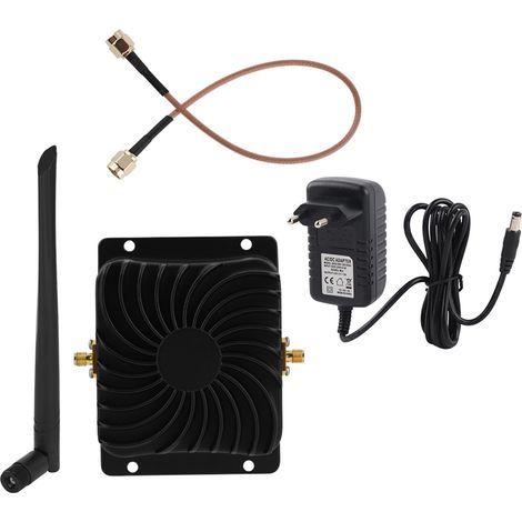 – Amplificateur large bande 2.4G 8W – Gain 15 dB – Couverture jusqu'à 100m – Installation plug and play – Compatible PC, PS4, iPad - EP-AB003 (1/5)