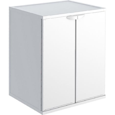 KIT COPRILAVATRICE RESINA CM.64X68X88H B.CO- 1,0 pz