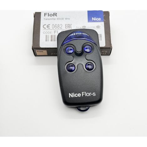 NICE FLOR FLO2R-S FLO04R-S Garagentor-Fernbedienung, 433 MHz Rolling Code (1/4)