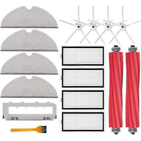 Balai à franges avec filtre HEPA et brosse latérale principale pour Xiaomi Roborock Q7 Max et Q7 Plus (1/5)