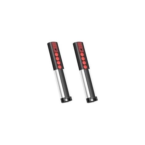 Lot de 2 émetteurs manuels de rechange pour SOMM-4020V000, télécommande de porte de garage 4 canaux 868,8 MHz, compatible avec motorisation de portail d'été (1/5)