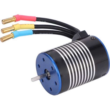 Moteur 4300KV 900W 50000 tr/min silencieux, haute efficacité et ultra-léger sans balais pour voiture RC 1/10 (1/5)