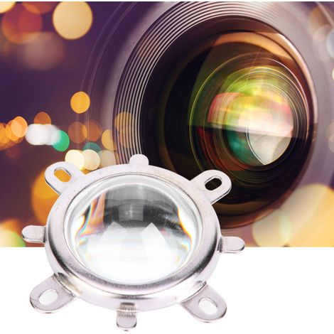 Lente de vidrio óptico de 44 mm, reflector de 50 mm, colimador, soporte fijo para iluminación LED de 20-100 W (60°). (1/5)