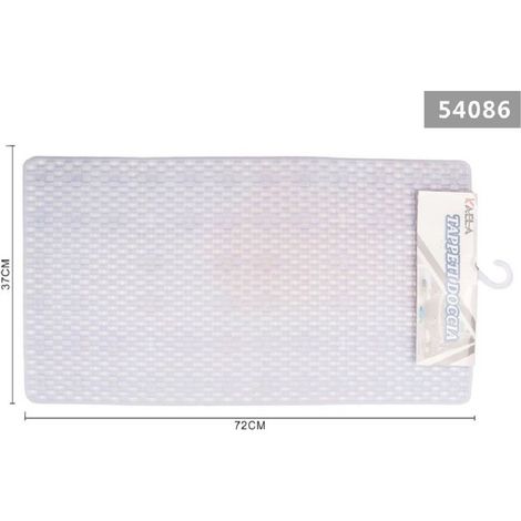 Trade Shop - TAPPEN FÜR DEN VERKAUF TAPPETINO VASCA DA BAGNO RETTANGOLA 37 X 72 CM BIANCA 54086 -