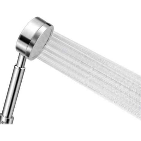 Pr High Pressure Shower Head in 304 Stainless Steel Shower Hand Shower Bathroom Water Saving Easy Installation (1/4)