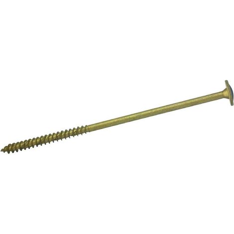 ForgeFix FFCS8140 Wafer Head TORX Compatible Construction T40 Screws Tan 8x140mm Tub 35 FORCS8140 (1/3)
