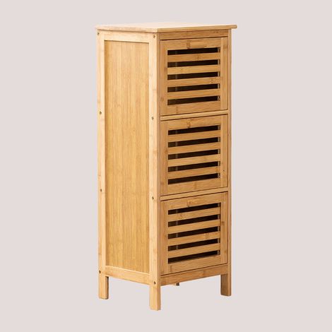 Estantería con Puertas en Bambú Bernadette SKLUM (1/5)