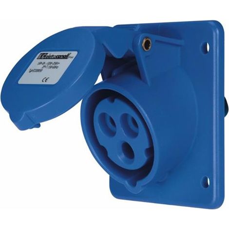 Presa da incasso industriale CEE 2P+T.16A.