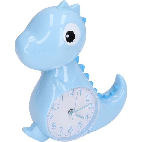Réveil enfant dinosaure, mignon et écologique, toucher doux, alarme pour chambre d’enfant, cadran lumineux, matériau sûr, cadeau idéal. (1/5)