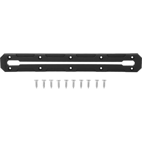 Ortviai Rail de fixation marin bas pour kayak, canoë, bateau pneumatique et planche à pagaie – 30 cm (12 po), polypropylène résistant (1/5)