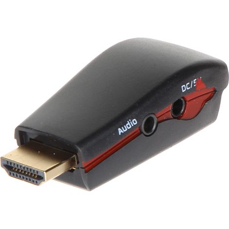 Convertitore da HDMI a HDMI/VGA+AU-ECO (1/5)