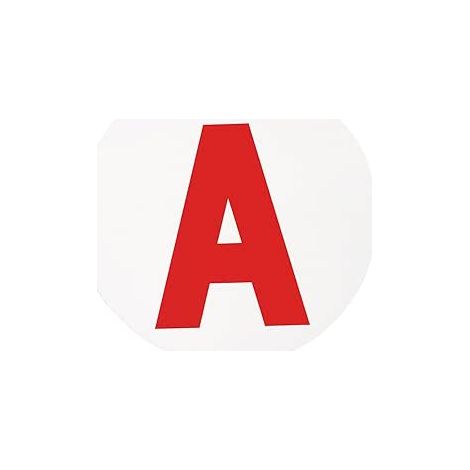 (4 Stück) Autoscheibe - Junge Fahrerscheibe - selbstklebende magnetische Oberfläche - Ø 15cm - zur Befestigung am Fahrzeug - spezielle Junge Fahrerscheibe - vorgeschriebener Durchmesser von 15cm