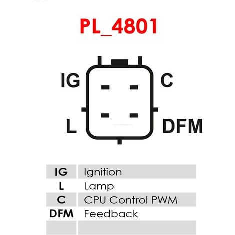 Alternateur AS-PL A6300 HONDA 06311R40505RM 31100-R40-A01 CSF89