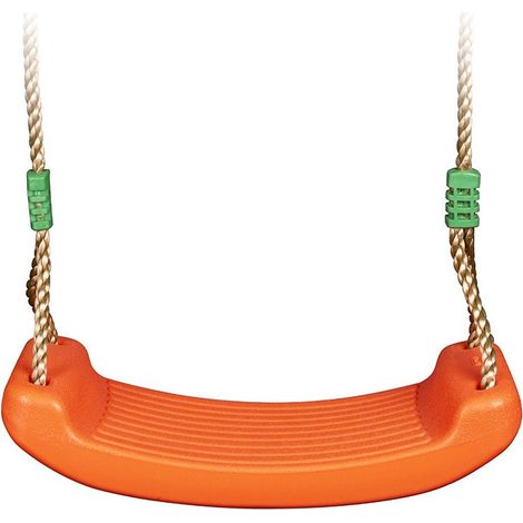 Balançoire plastique orange pour portiques de 1,90 à 2,50 m