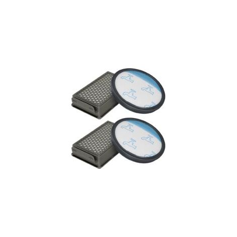 Filtre HEPA pour aspirateur Rowenta/Moulinex/Tefal Compact Power Cyclonic, accessoires de rechange pour système de filtration ZR005901 2 pièces. (1/2)