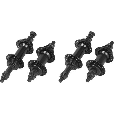 2 Paire de Moyeux de Frein à Disque et ArrièRe de 36 Trous pour, Compatibles avec L'Essieu Traversant de Frein à Disque à 6 Boulons, Moyeu pour (1/5)