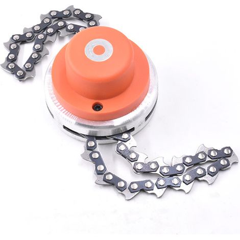 Robuster, multifunktionaler Schneidkopf aus Nylon für Freischneider und Rasenmäher, Zubehör für Elektrowerkzeuge mit Kette-x-x (1/3)