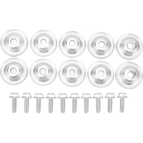 Ensemble de 20 rondelles et boulons de protection pour plaque de protection UTV 7556065, pièces de rechange robustes en métal pour Polaris RZR 570 800 900 (1/5)