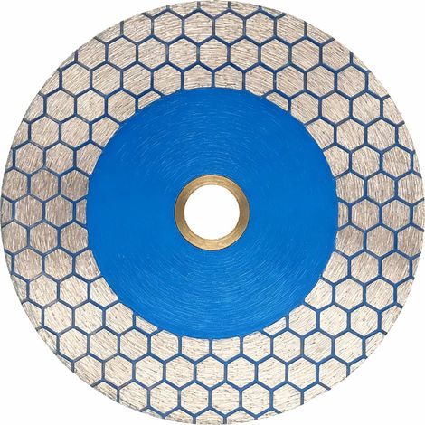 125-mm-Doppelseitige Diamanttrennscheibe für Fliesen, Schleifscheibe für Porzellan, Keramik, Marmor, Granit, Kunststein und Quarz