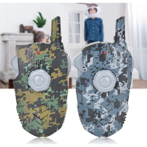 Kinder-Walkie-Talkie – 400 m Reichweite – Zwei-Wege-Kommunikation – Spielzeug für draußen – Zweifarbiges Set