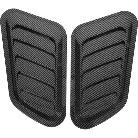 Lot de 2 faux autocollants décoratifs pour capot de voiture (1/5)