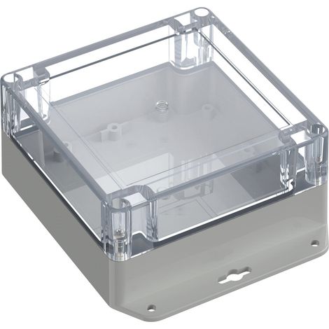 TRU COMPONENTS 6U07121206639 TC-13865324 Industrie-Gehäuse 151.4 x 121.4 x 60 Polycarbonat Lichtgr (1/2)