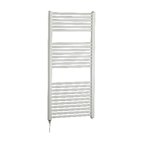 Scaldasalviette ELETTRICO 120x50 cm 700w bianco con resistenza termolimitata H120 cm FRIULI (1/6)