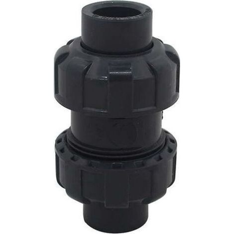 Clapet anti retour a boule 20 25 32 40 50 63mm clapet piscine clapet antiretour anti refoulement pvc vanne soupape anti retour (Diamètre intérieur 50mm) (1/4)