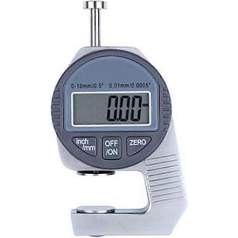 Digitales Dickenmessgerät, elektronisches Mikrometer für dünne Metalle, 0,01 mm B--