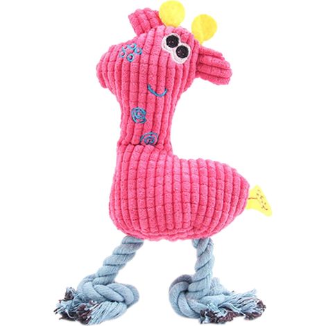 Jouet En Peluche Pour Chien Et Chat - Cerf En Forme De Maïs Avec Son - Jouet D'interaction Pour Chiots Et Adultes - 1 Pièce (1/4)
