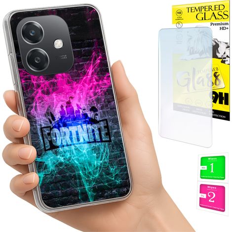 Custodia per Oppo A40 / A40m / A60 5G, cover fotografica, cover posteriore in vetro 9H. (1/5)