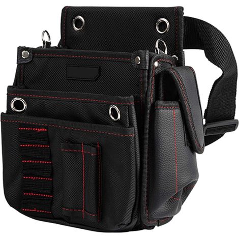 Sac banane à outils avec ceinture réglable - Poches multiples pour une organisation efficace et un accès facile - Organiseur multi-poches pour outils (1/5)