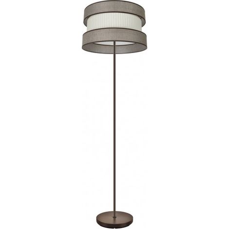 Foot Salon Home 1xe27 Braun/Braun-Beige 160x40x40 cm