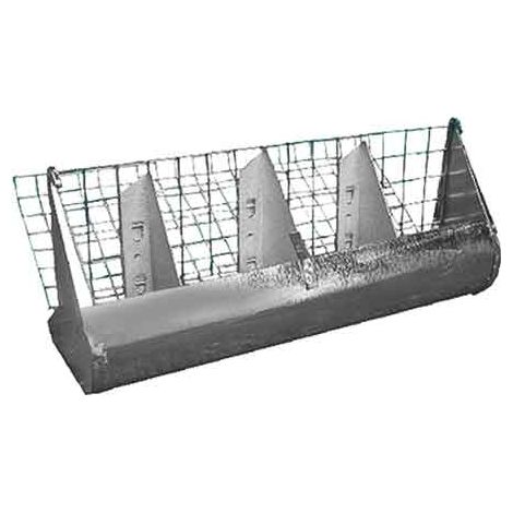 Mangiatoia per Conigli con Porta Fieno 39 cm (1/2)