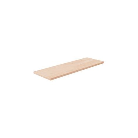 Panneau d'étagère 60x20x1,5 Bois de chêne massif non traité (1/4)