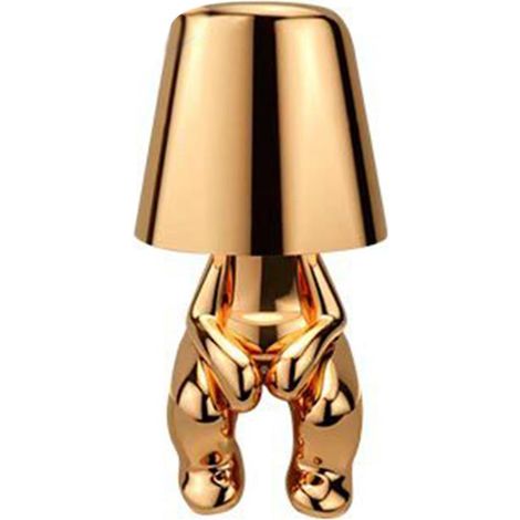 Kleine Nachttischlampe mit Touch-Dimmfunktion und 3 Modi – ideales Geschenk