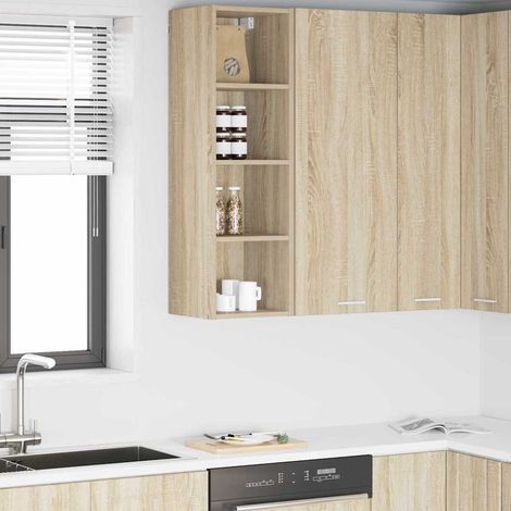 Hängeschrank Sonoma-Eiche 30 x 29,5 x 100 cm Holzwerkstoff
