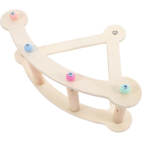 Multifunctional Bird Swing and Rotating Ladder for Parrots with Climbing Ladder and Bird Swing (1/5)