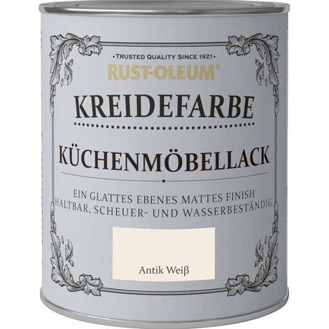 Rust-Oleum Kreidefarbe Küchenmöbellack 750 ml antik weiss