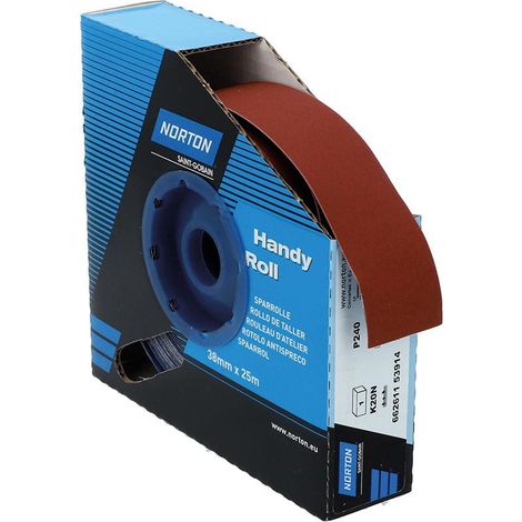 Rodillo abrasivo K20N 38mmx25m P240