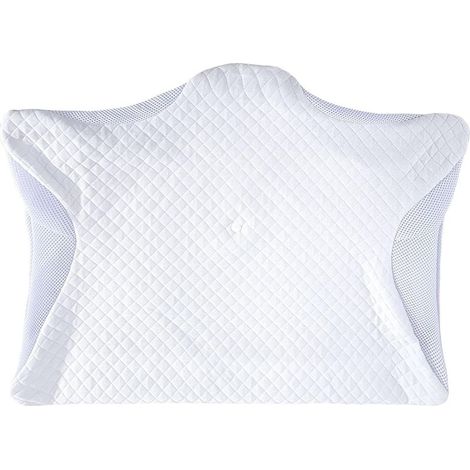 Taie Doreiller - 60 x 40 cm - Pour Oreiller PL02 - Lavable En Machine - Respirant - Blanc - 1 Piece (1/3)