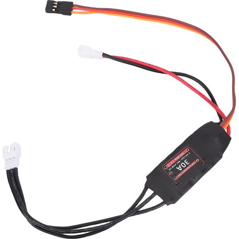 ESC sans Balais 30A AM32 pour s à Rotor Externe 1224 1621 2204 - Contrôleur de Vitesse électronique Compatible BLHeli32 avec Démarrage Sinusoïdal et Frein de Traînée - LiPo 2S-3S (1/5)