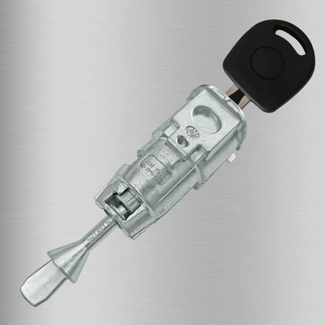 Suitable for Volkswagen New 2013 Sagitar door lock, 1 key, 2013 Sagitar front left door lock cylinder 107837167AG (1/4)