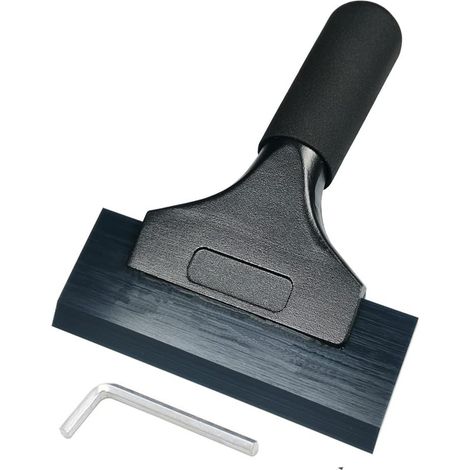 Multi Usage Raclette en Caoutchouc de Silicone pour Installation Vinyle de la fenêtre de Voiture, L'utilisation à Domicile pour Le Verre, Le Miroir, la Douche, la Fenêtre