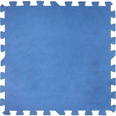 Gre-pools Alfombrilla para suelo de piscina azul 50x50 cm pack de 9 piezas