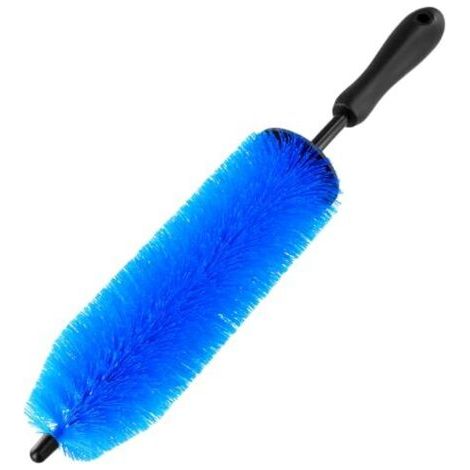 Brosse à jantes - Longue 44 cm, douce - Bleue (1/5)
